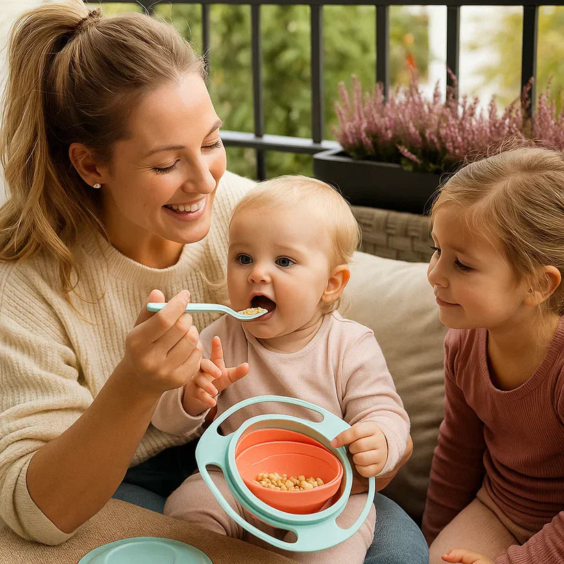 Taça infantil anti-derramamento – refeições sem sujidade