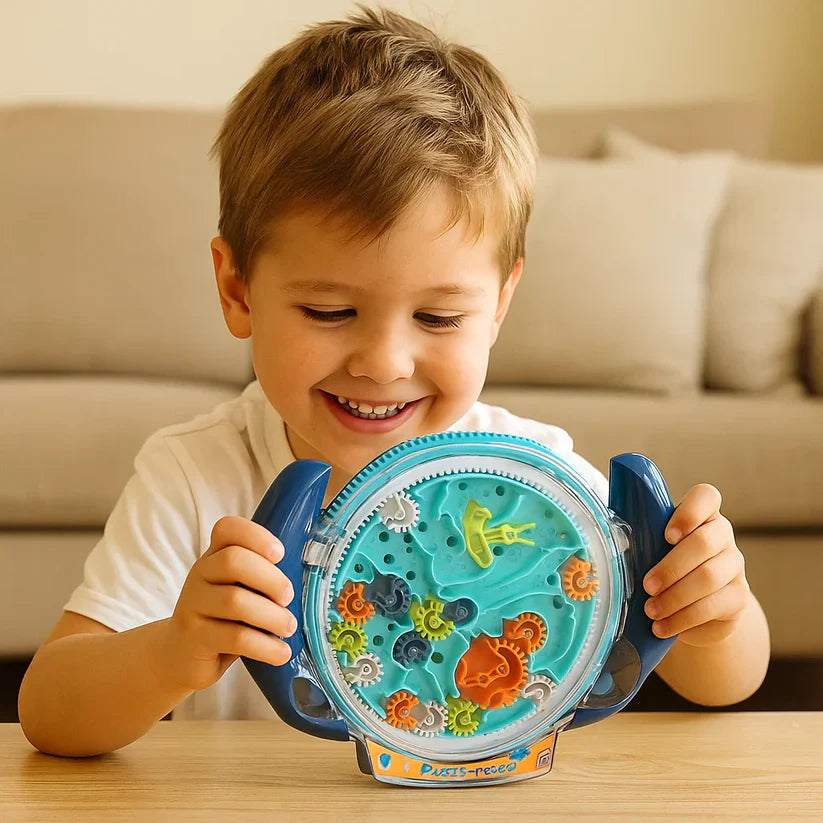 Roda labirinto 3D – jogo para desenvolver destreza e habilidades