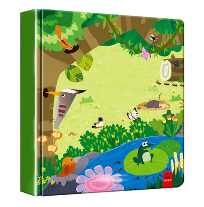 Livros interativos 3D pop-up para crianças