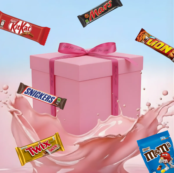 Caixa de presente explosiva – cheia de surpresas 🎁